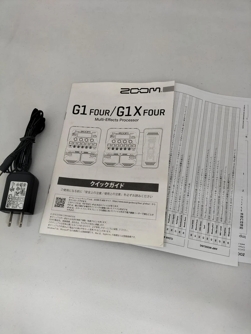 ZOOM Multi-Effekte GX1 FOUR