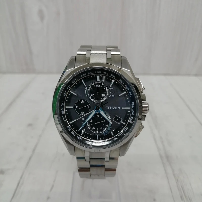 [SCHROTT] CITIZEN Solar-Funkuhr H804-T18696