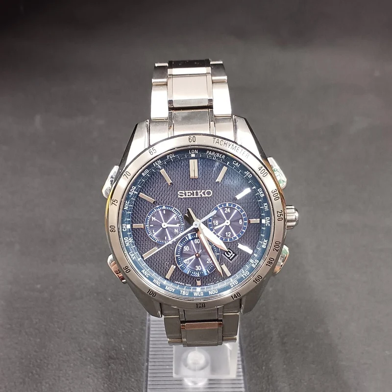 SEIKO Solar-Funkarmbanduhr Breitz 8B92-0AB0