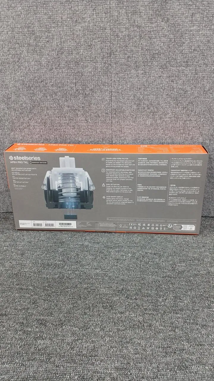 STEELSERIES Gaming-Tastatur APEX PRO TKL