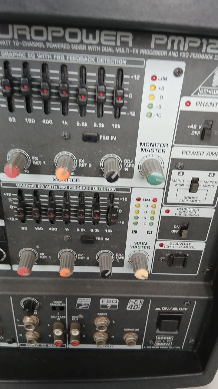 [SCHROTT] BEHRINGER Elektromischer PMP1280S