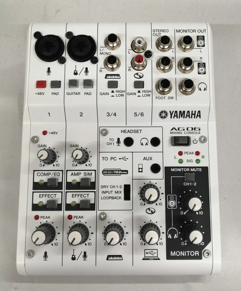 YAMAHA Mixer AG06