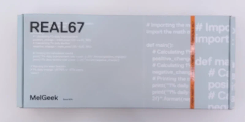 MELGEEK Gaming-Tastatur REAL67