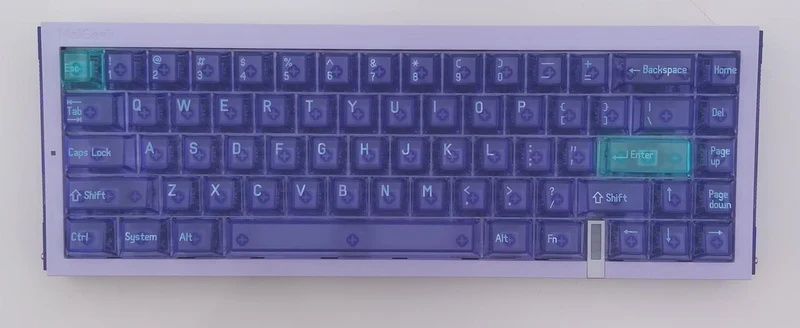 MELGEEK Gaming-Tastatur REAL67