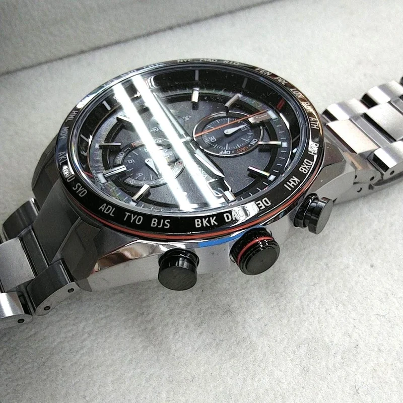 CITIZEN Solar-Funkarmbanduhr attesa H800-A1CN206