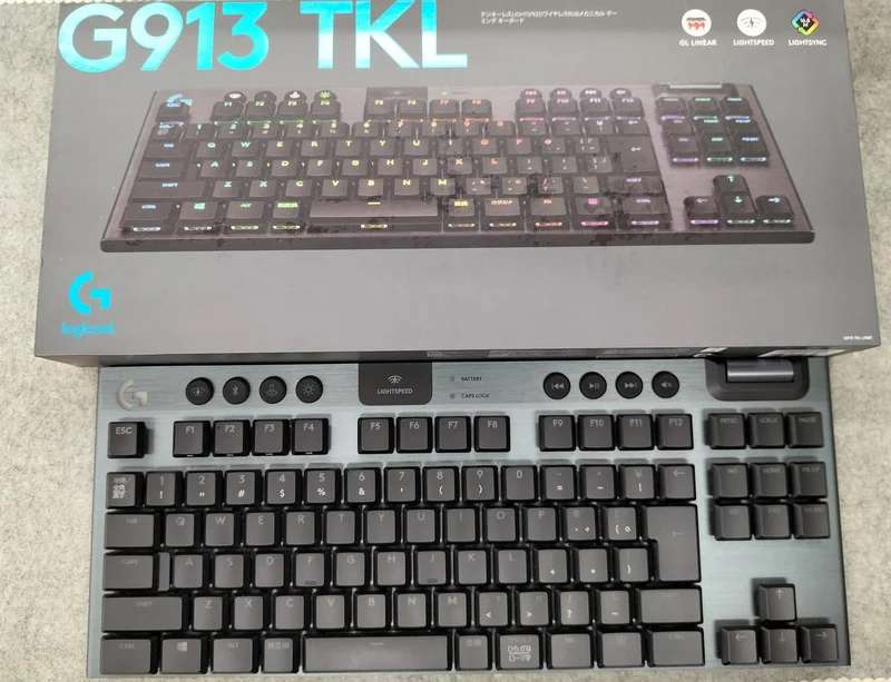 LOGICOOL Gaming-Tastatur G913-TKL-LNBK