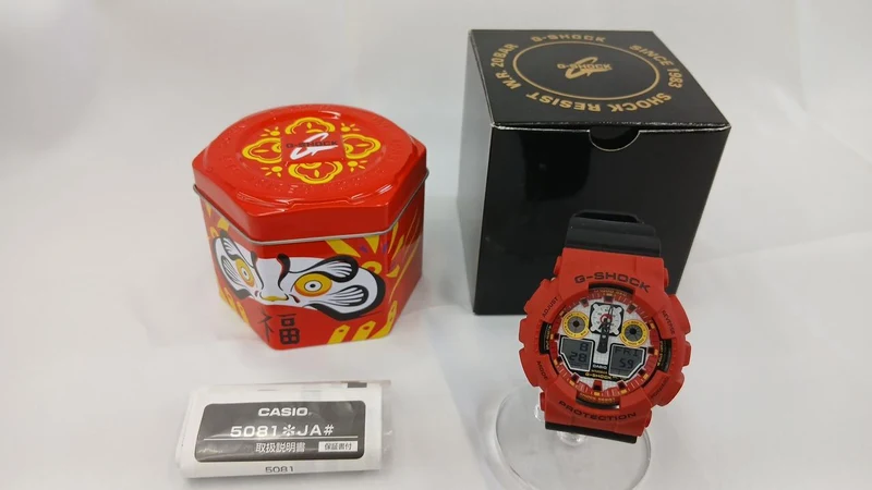 CASIO CASIO G-SHOCK GA-100DA Daruma