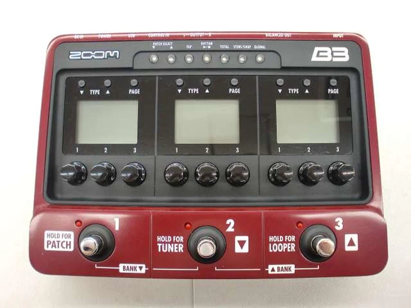 ZOOM Multi-Effektpedal B3