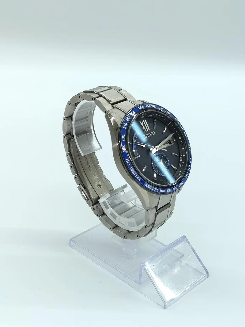 SEIKO Quarz-Analog-Armbanduhr 8B63-0AC0