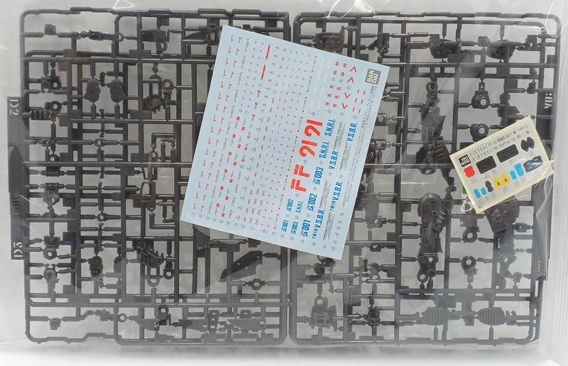 BANDAI Gundam F91 MG Gundam F91VER2,0 Ausgestattet mit Backup-Kanone & Twi
