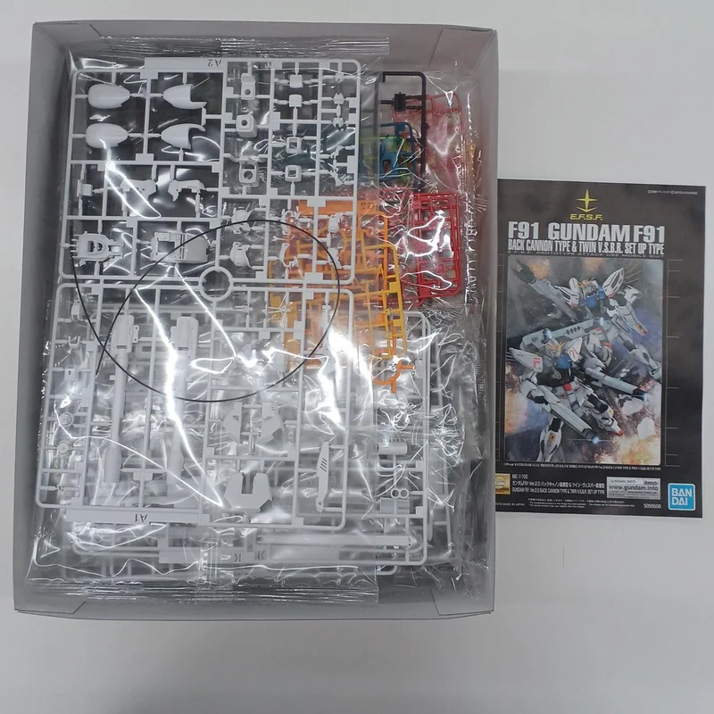 BANDAI Mobile Suit Gundam F91-MSV MG F91 Gundam F91 Ver.2.0