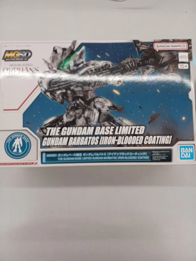 BANDAI Mobile Suit Gundam MGSD Gundam Base Limited Gundam Barbatos [Iron]