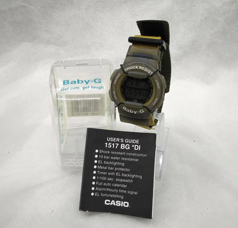 CASIO BABY-G Quartz BG-290 Olive