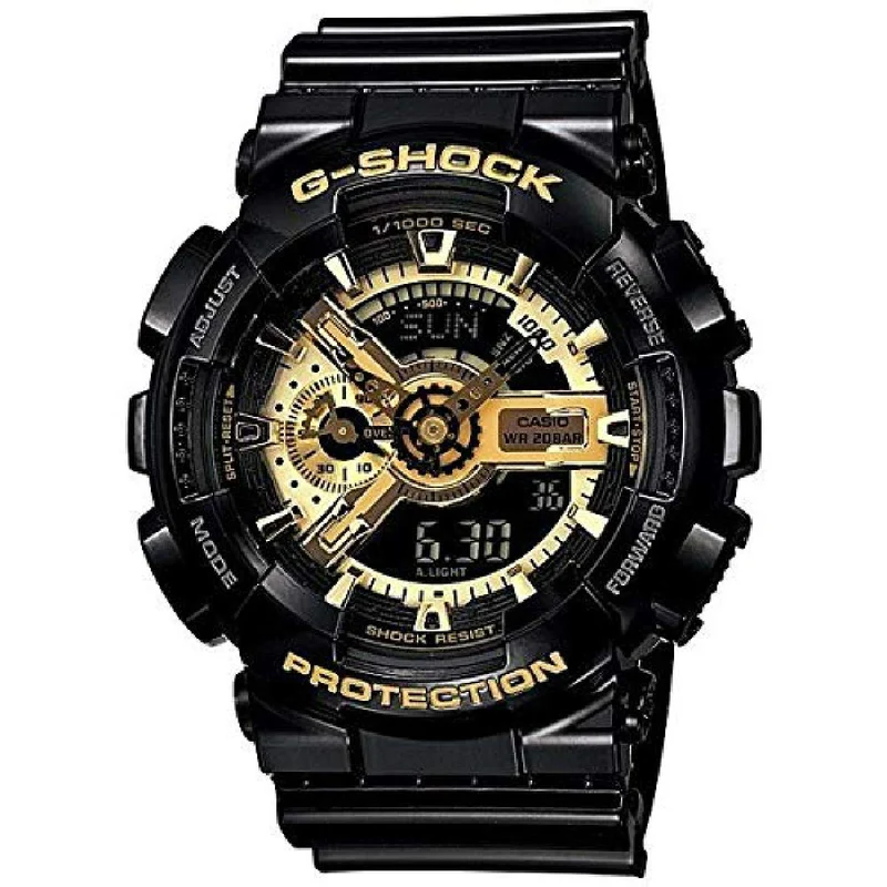 CASIO G-SHOCK MODELL NR. GA-110GB-1A (Gold x Schwarz) Uhr [Parallelimport]