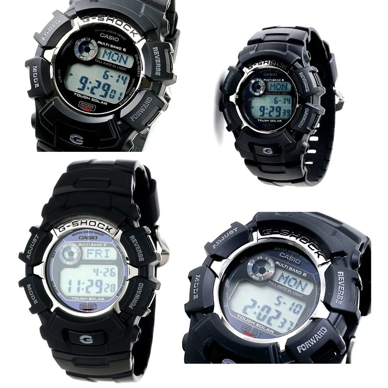 Geschenkidee zum Vatertag für Polizisten der japanischen Selbstverteidigungsstreitkräfte: Funkgesteuerte G-SHOCK-Uhr, wasserdicht bis 200 m, solarbetrieben, Digitaluhr für Herren (GW-2310-1 GW-2310-1JF) (GW2310-1)