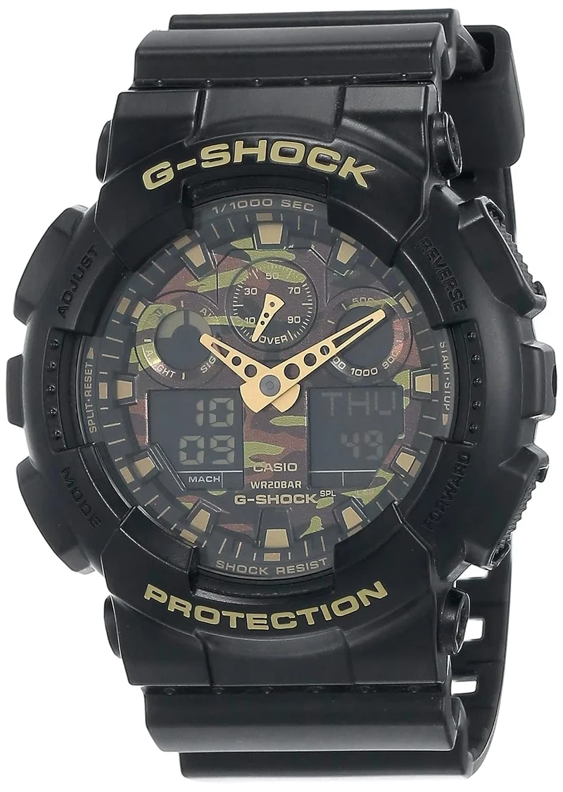 Casio G-Shock Camouflage-Uhr GA100CF-1A9 [Casio G-Shock Camouflage-Uhr GA100CF-1A9]