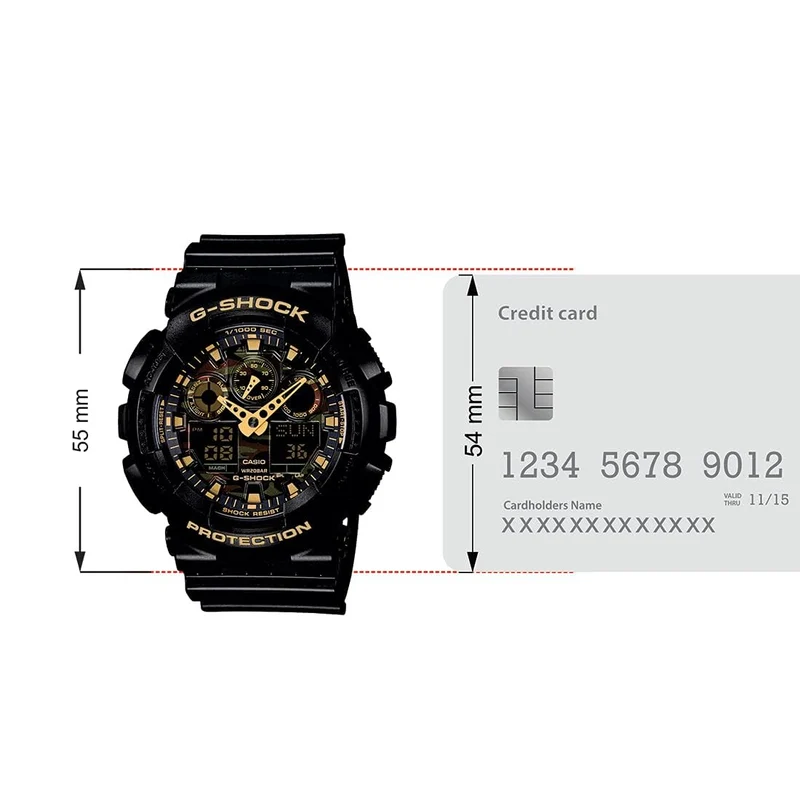 Casio G-Shock Camouflage-Uhr GA100CF-1A9 [Casio G-Shock Camouflage-Uhr GA100CF-1A9]