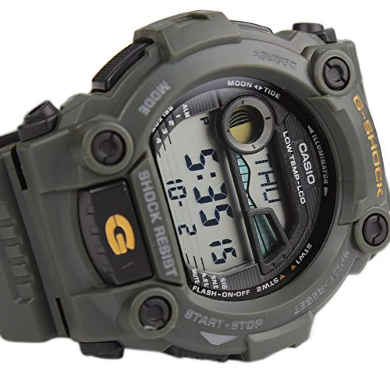 CASIO G-SHOCK Tide Graph Khaki Uhr (Modellnr. g7900-3) [Parallelimport]