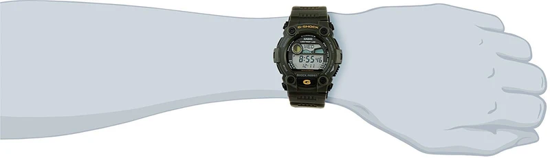 CASIO G-SHOCK Tide Graph Khaki Uhr (Modellnr. g7900-3) [Parallelimport]