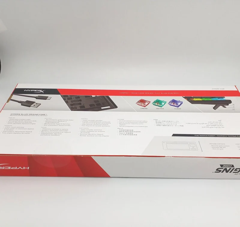 HYPER X ★ Unbenutzt ★ Gaming-Tastatur ALLOYORIGINSCORE/AG003
