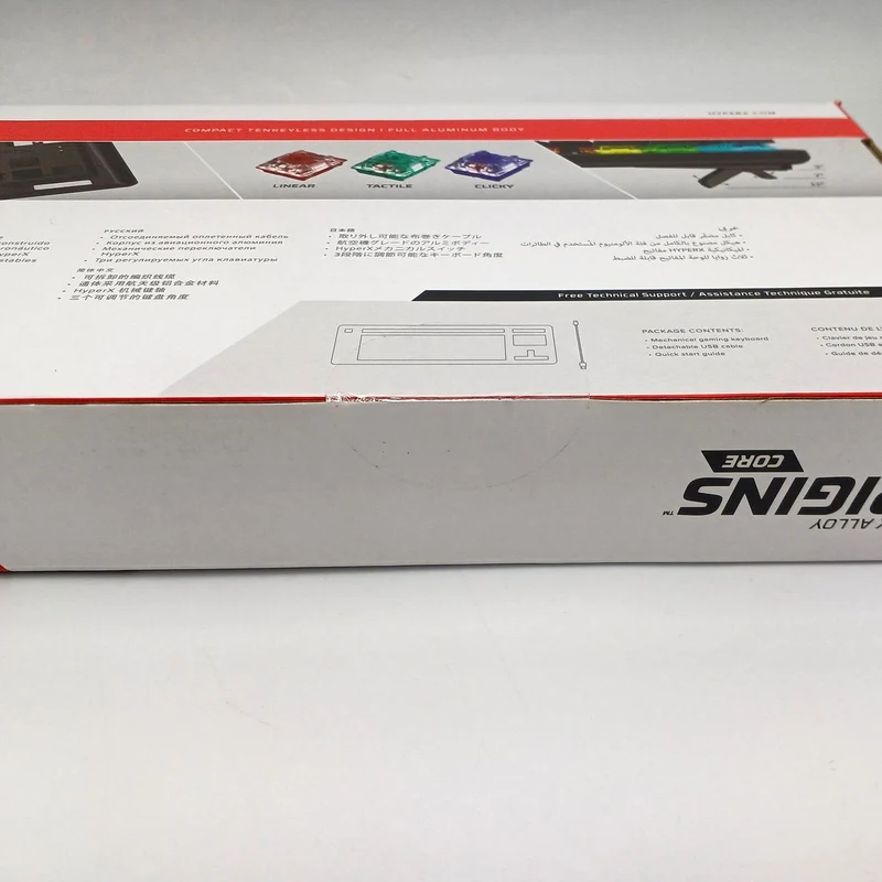 HYPER X ★ Unbenutzt ★ Gaming-Tastatur ALLOYORIGINSCORE/AG003
