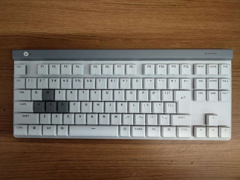 LOGICOOL Gaming-Tastatur G515-TKL-RTWH