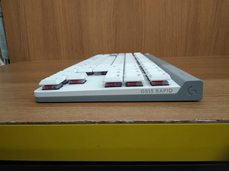 LOGICOOL Gaming-Tastatur G515-TKL-RTWH