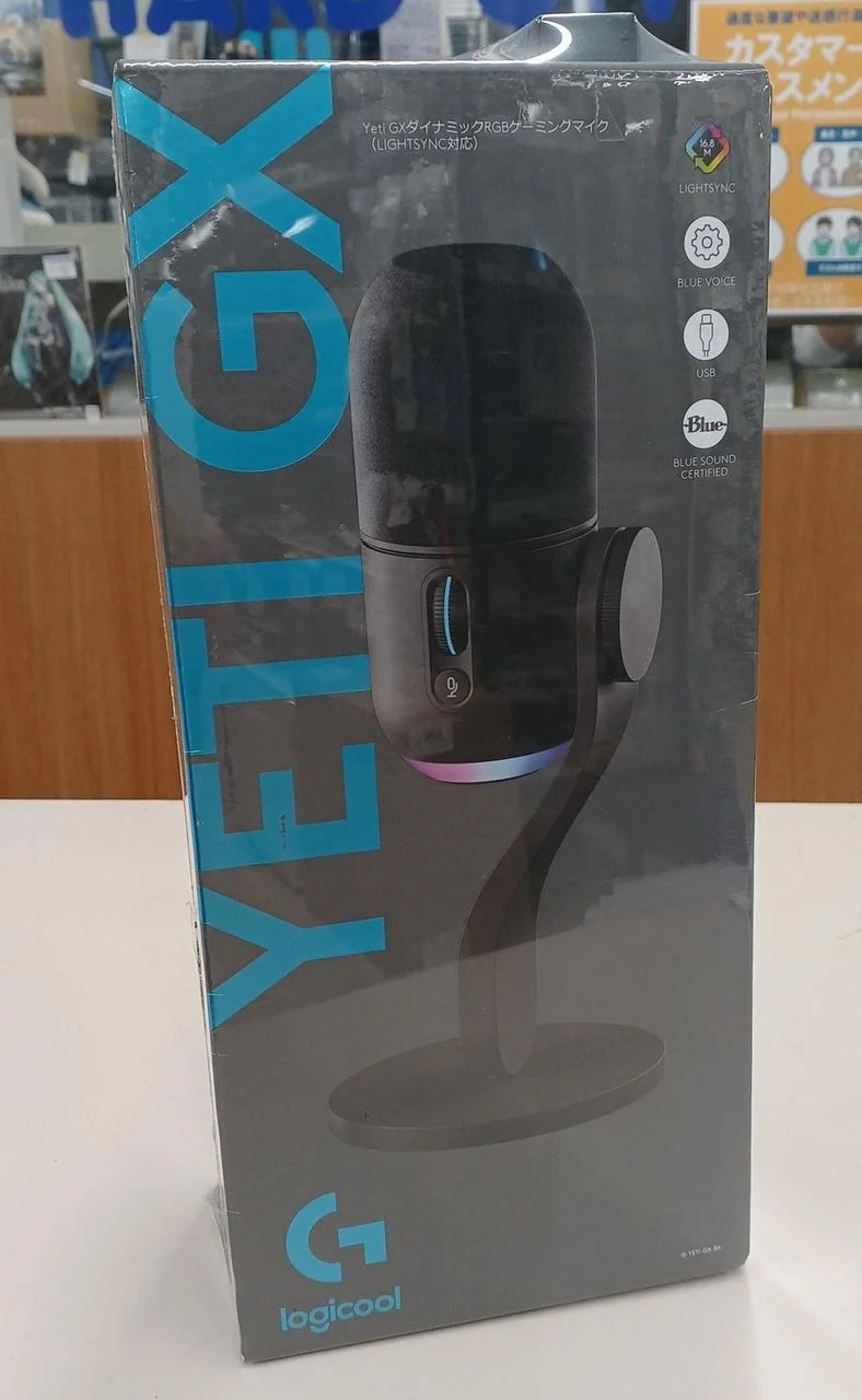 LOGICOOL Gaming-Mikrofon G-YETI-GX-BK