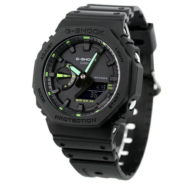 [Casio] CASIO G-SHOCK Analog Digital 2100 Serie Schwarzes Quarz Herrenuhr GA-2100-1A3DR [Parallelimport]