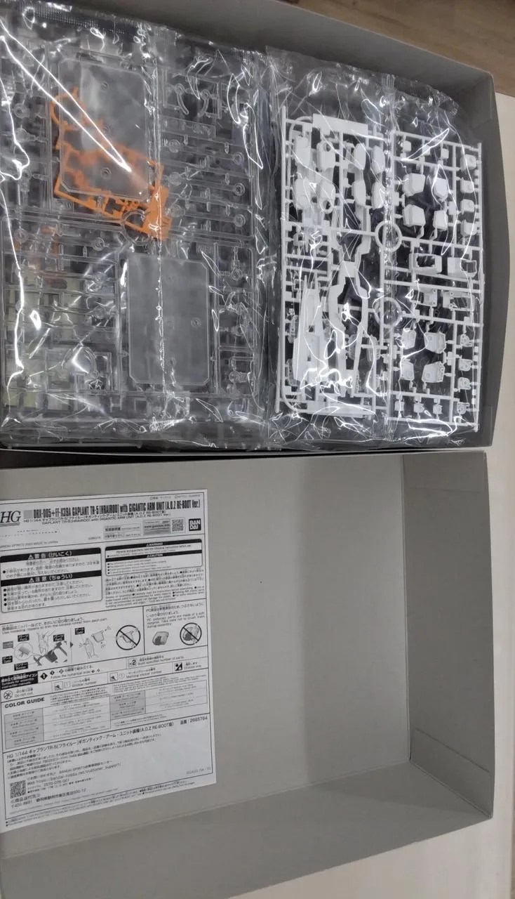 BANDAI ADVANCE OF Z Gaplan TR-5 Gigantic Arm Unit Equipped