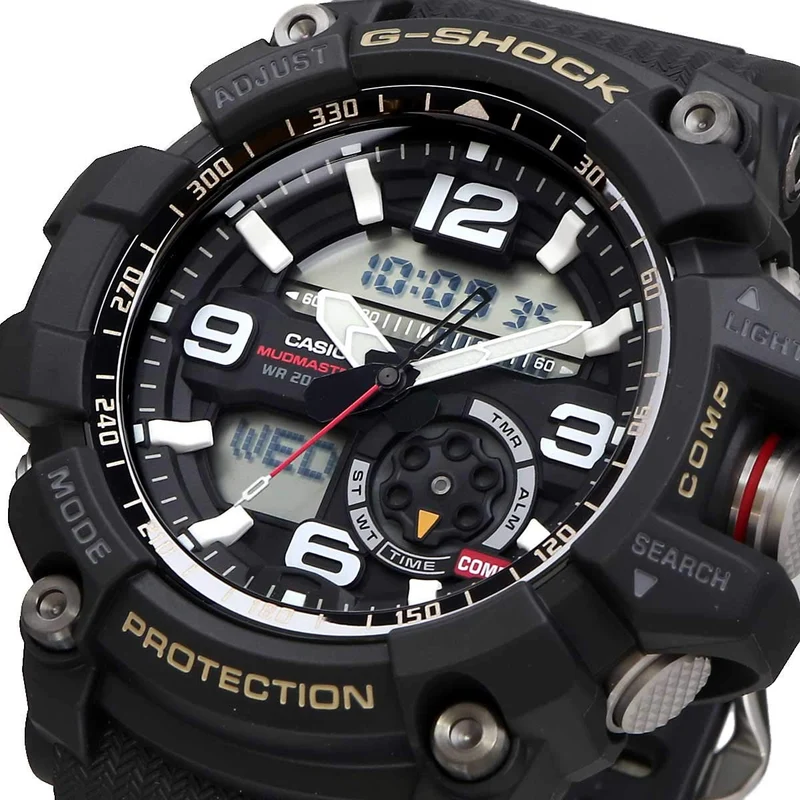 CASIO G-SHOCK GG-1000-1A Herrenuhr Master of G Mudmaster, schwarz, staubdicht [Parallelimport]