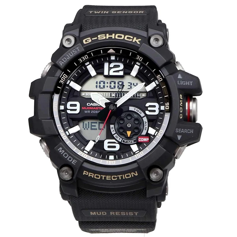 CASIO G-SHOCK GG-1000-1A Herrenuhr Master of G Mudmaster, schwarz, staubdicht [Parallelimport]