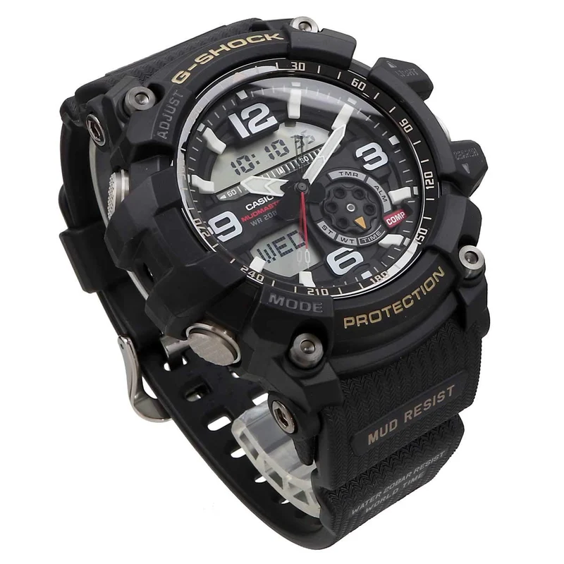 CASIO G-SHOCK GG-1000-1A Herrenuhr Master of G Mudmaster, schwarz, staubdicht [Parallelimport]