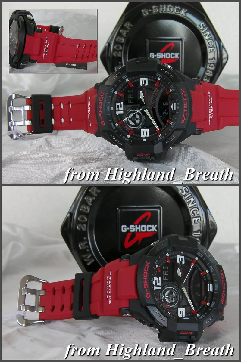 Casio G-SHOCK GA-1000-4B Sky Cockpit Uhr (Parallelimport)