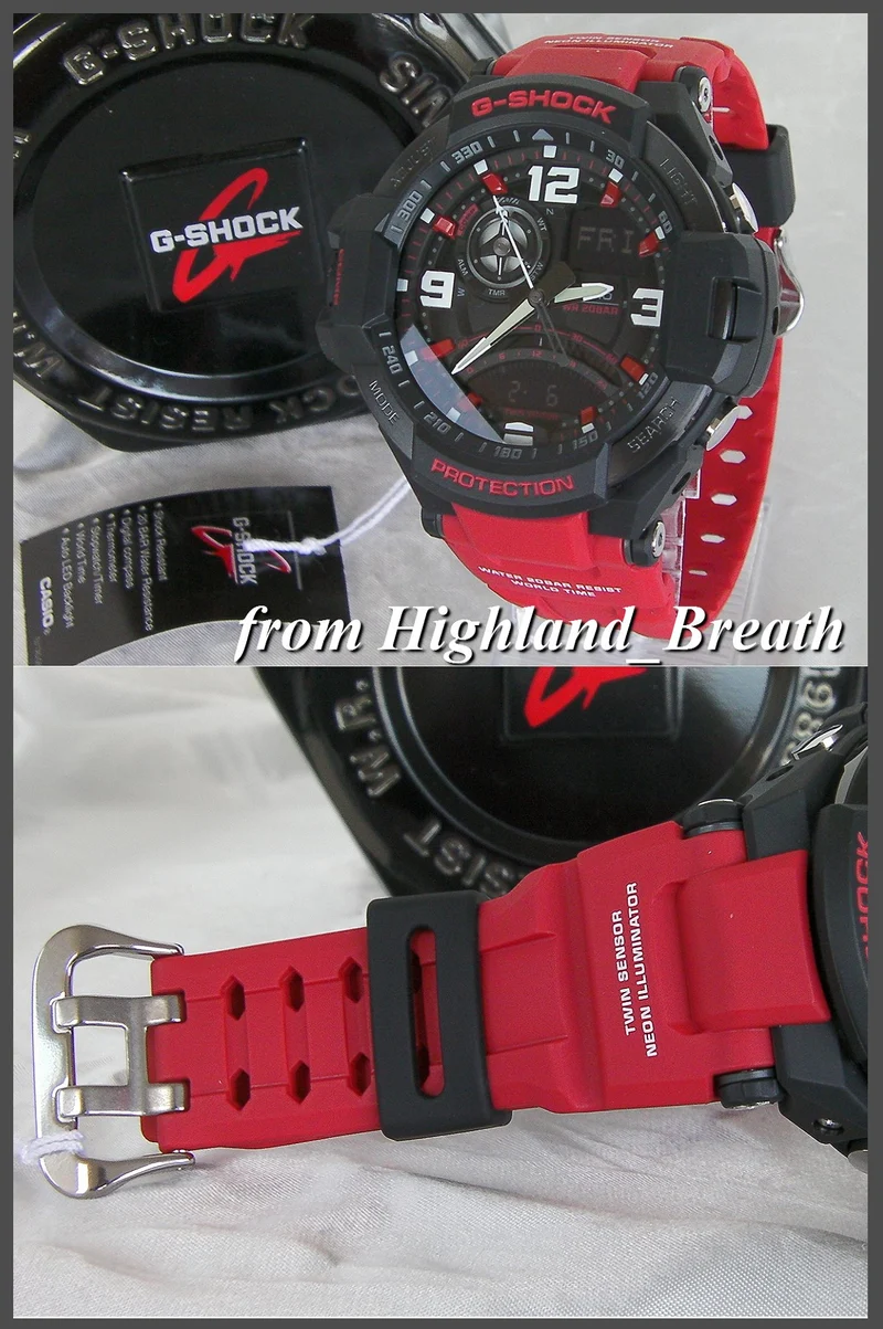 Casio G-SHOCK GA-1000-4B Sky Cockpit Uhr (Parallelimport)