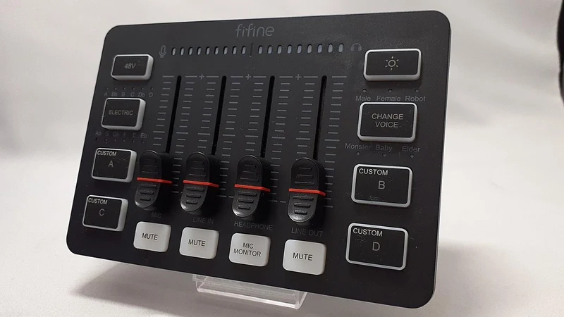 FIFINE Gaming-Audiomixer SC3