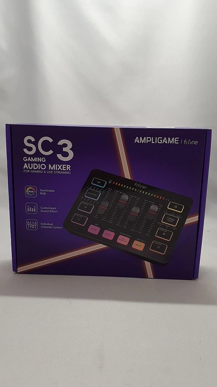 FIFINE Gaming-Audiomixer SC3
