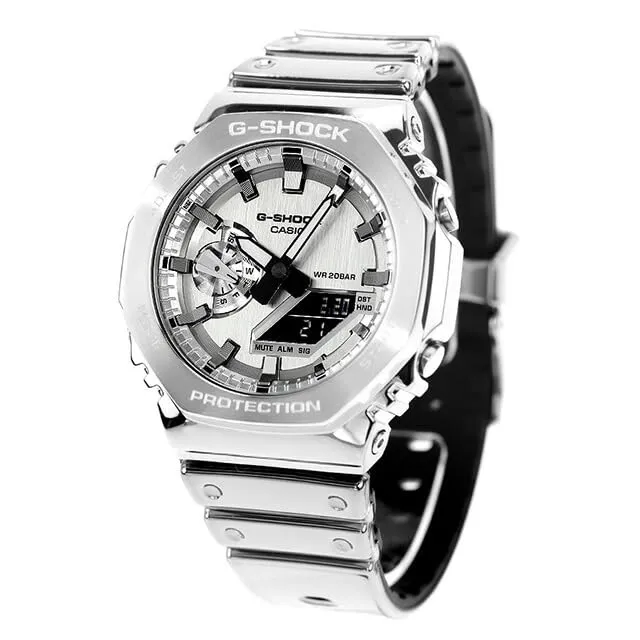 [Casio G-Shock] G-SHOCK Fine Metallic Series Analog-Digital 2100 Series Quartz Herrenuhr GM-2100YM-8A [Parallelimport]