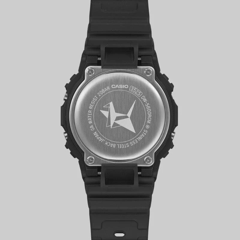 G-SHOCK ORIGIN Origami Design Limited Edition Casio Digitaluhr Schwarz DW-5600RGM-1 Herrengröße Überseemodell [Parallelimport]