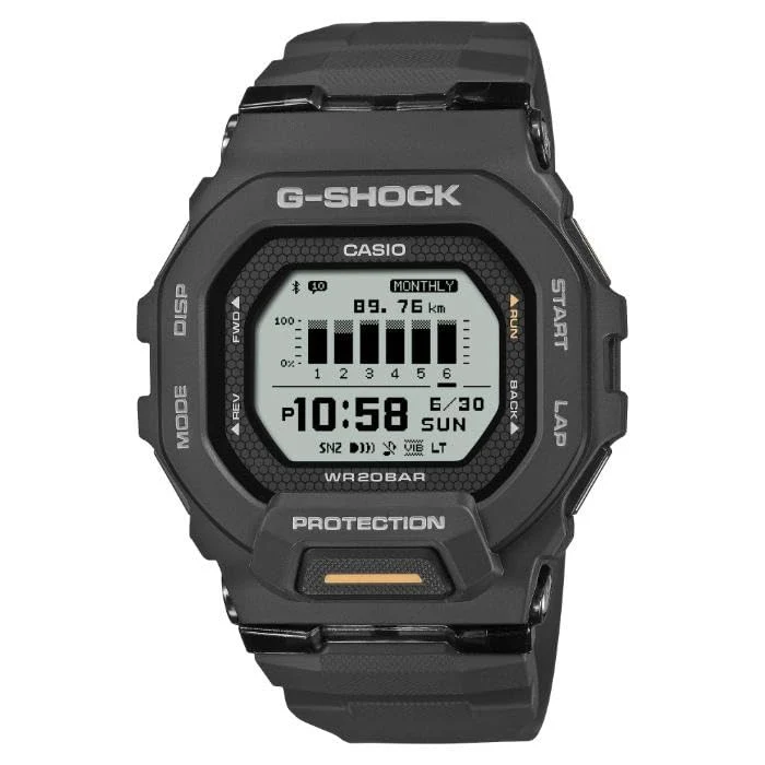G-SHOCK G-SQUAD GBD-200 Serie Smartphone-Verbindung Casio Digitaluhr Schwarz GBD-200-1A1 Herrengröße Überseemodell [Parallelimport]