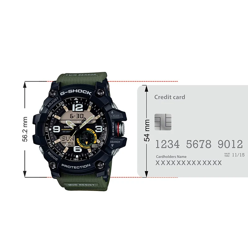 CASIO G-SHOCK Mudmaster Analog-Digital-Uhr GG-1000-1A3 / GG-1000-1A3DR (Auslandsmodell - identisch mit dem Inlandsmodell GG-1000-1A3JF) Herrenuhr [Parallelimport]