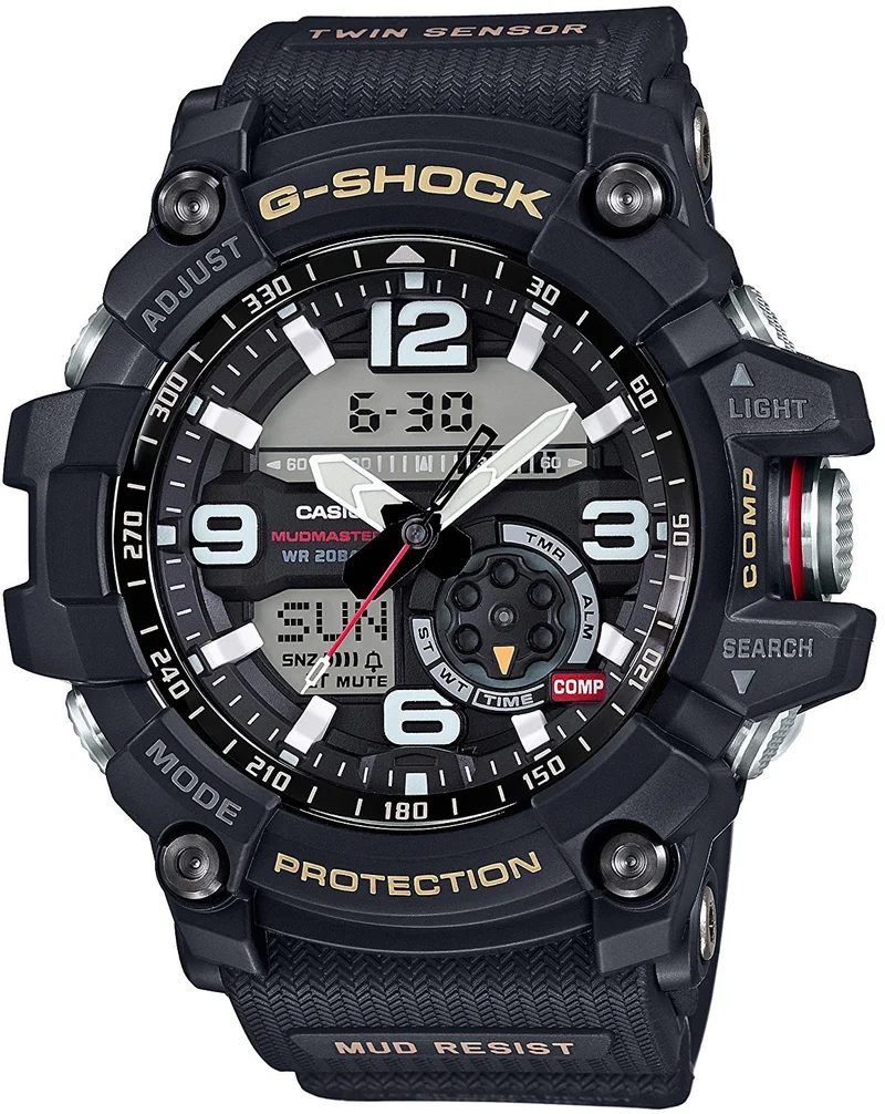CASIO G-SHOCK Mudmaster GG-1000-1A / GG-1000-1ADR Quarz-Weltzeitanzeige (Gleiches Modell wie das inländische Modell GG-1000-1AJF) Herrenuhr [Parallelimport]