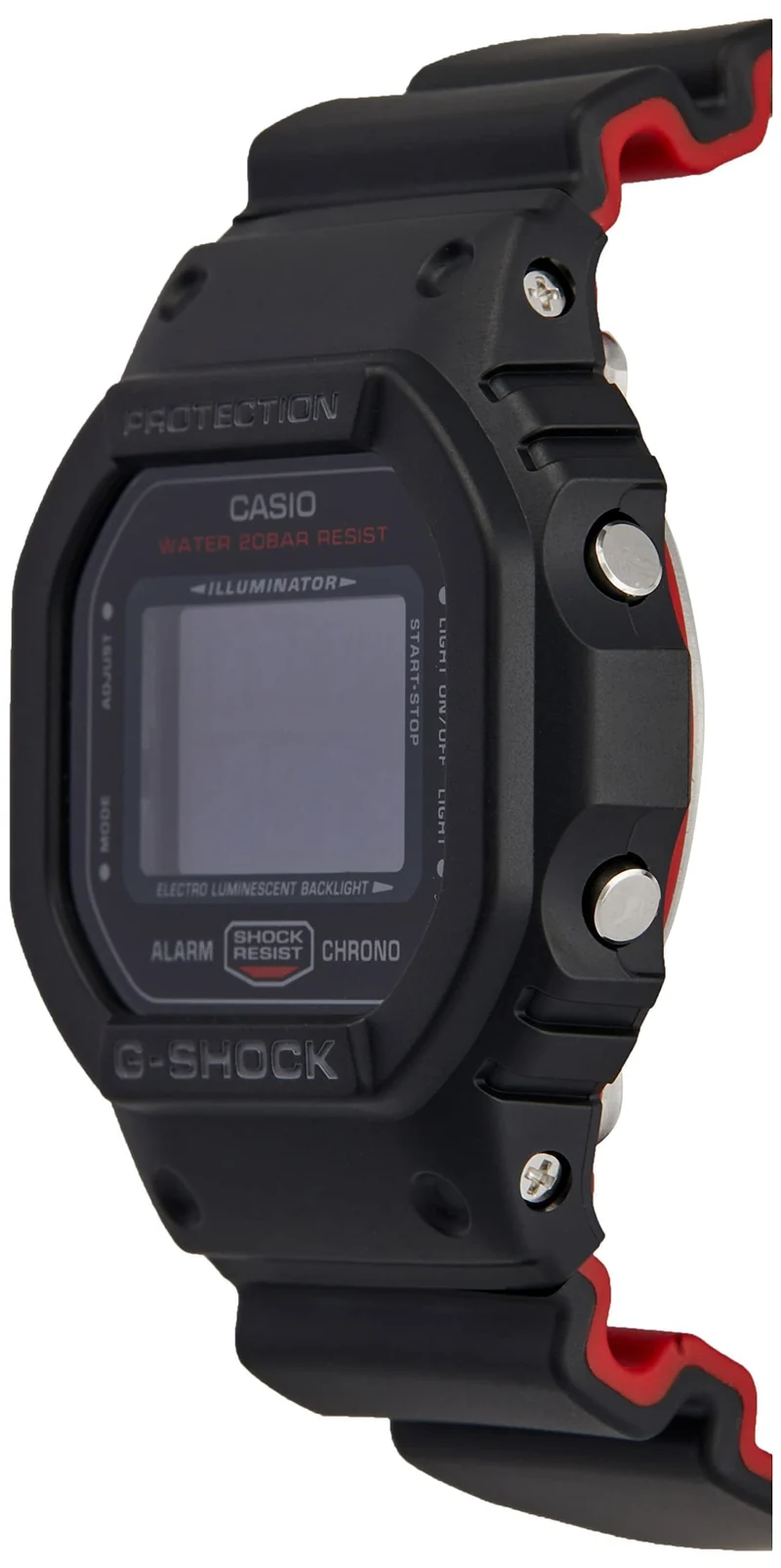 Casio G-Shock DW-5600HR-1D Schwarze digitale Herren-Sportuhr mit Quarzwerk (Internationaler Versand möglich)