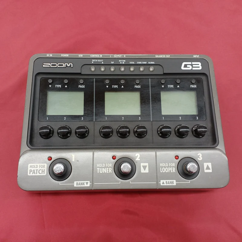 ZOOM Multi-Effekte G3