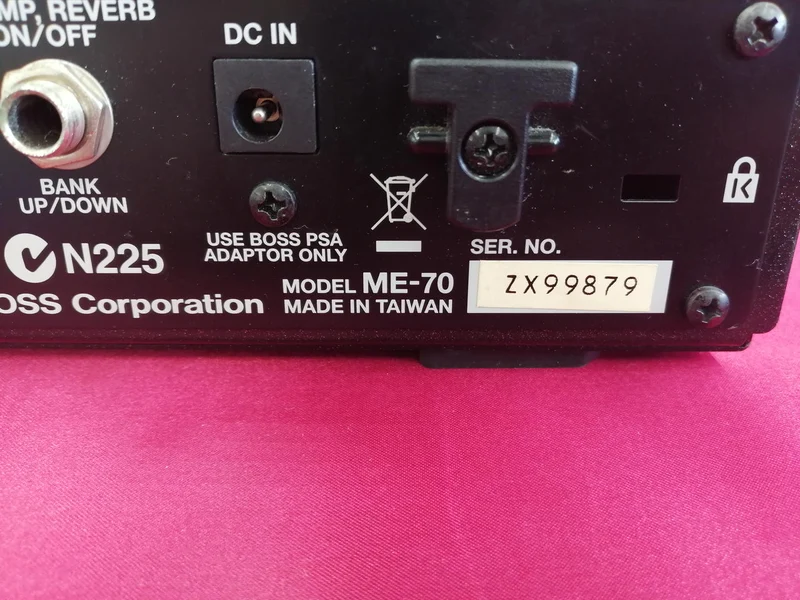BOSS Multi-Effektpedal ME-70