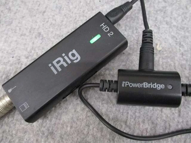 IK MULTIMEDIA [Schrottartikel] Mobile Audio-Schnittstelle + Netzteil iRig HD2 + iRig Power Bridge
