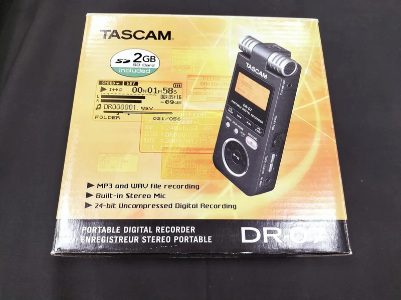 TASCAM Linear-PCM-Recorder DR-07