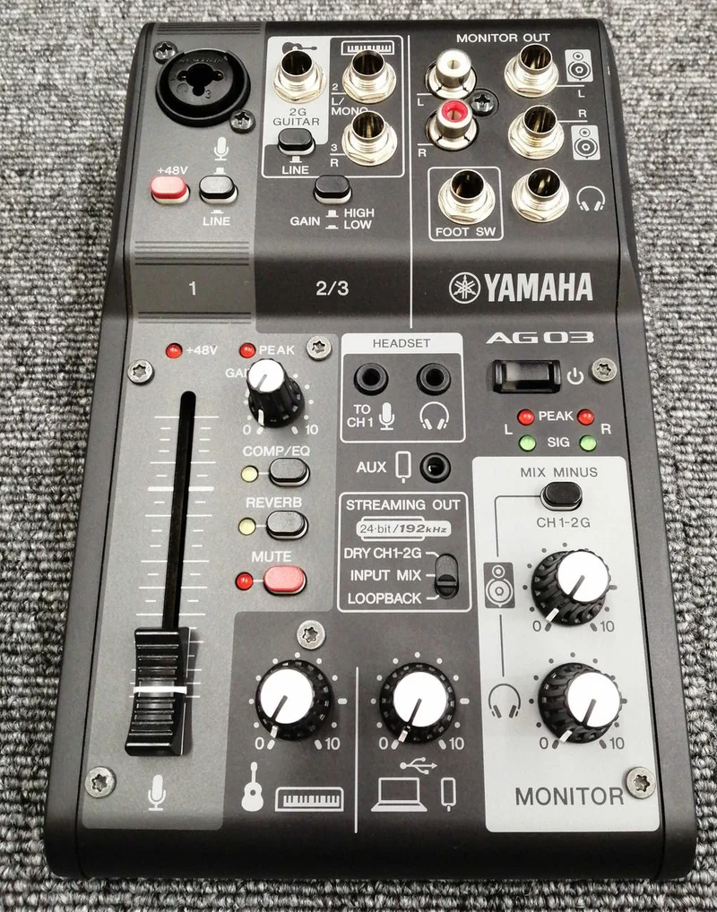 YAMAHA Mixer AG03MK2