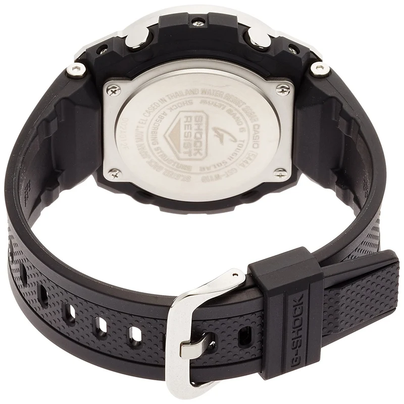 CASIO G-SHOCK G-STEEL Analog-Digital Funkgesteuerte Solaruhr GST-W110-1A / GST-W110-1AER (Auslandsmodell - Gleiches Modell wie das Inlandsmodell GST-W110-1AJF) Herrenuhr [Parallelimport]