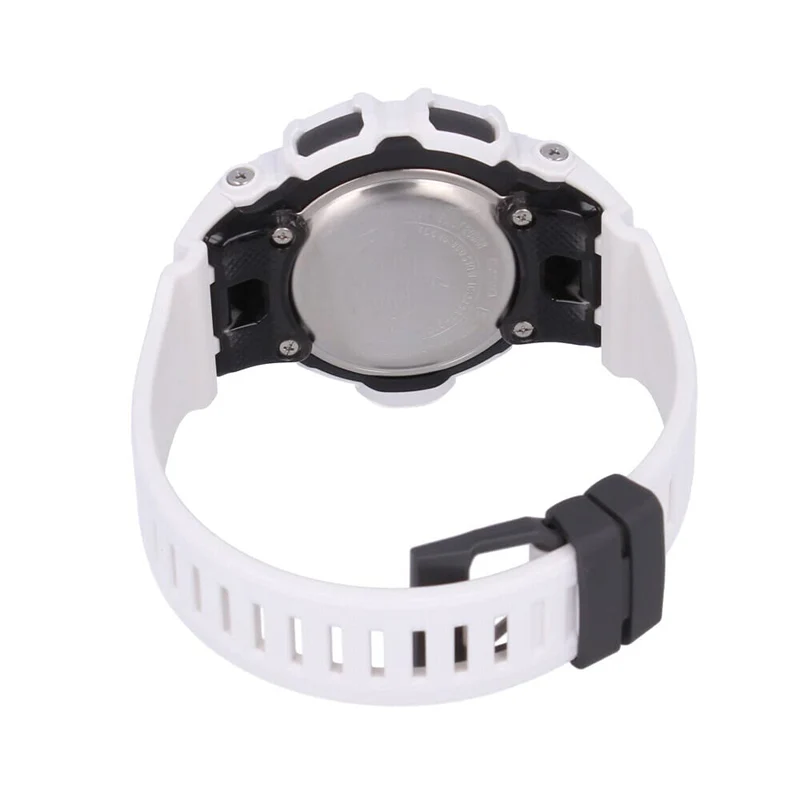 CASIO G-SHOCK Bluetooth-Sportuhr für Herren, wasserdicht, analog-digital, Weiß/Schwarz, GBA-900-7A [Parallelimport]